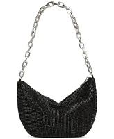 I.n.c. International Concepts Crescent Diamond Mesh Small Chain Hobo, Created for Macy's
