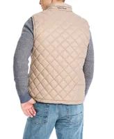 Nautica Men's Tempasphere Quilted Full-Zip Vest