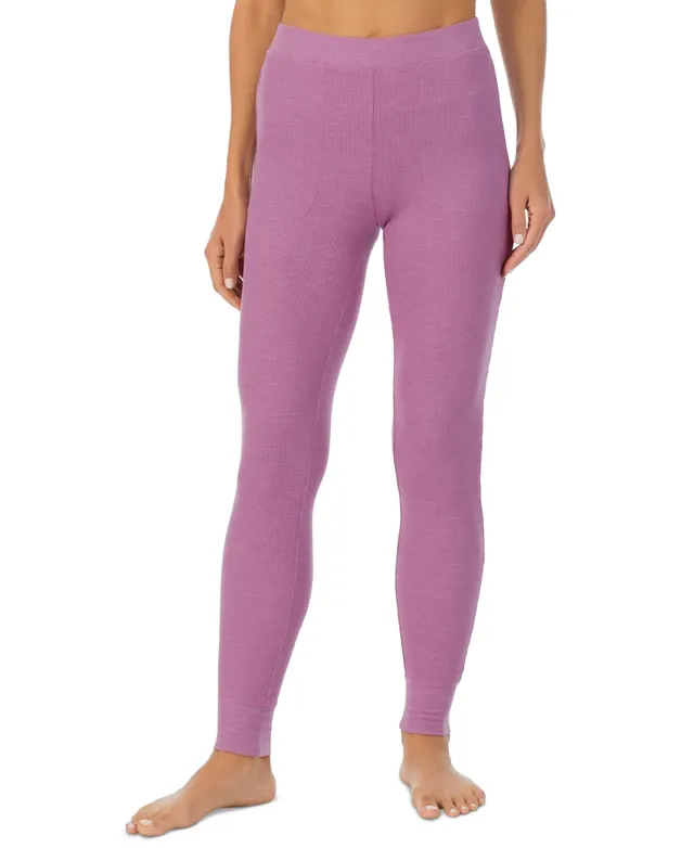 Cuddl Duds Plus Stretch Thermal Mid-Rise Leggings