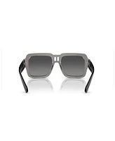 Ray-Ban Unisex Magellan Polarized Sunglasses, Mirror Gradient RB4408