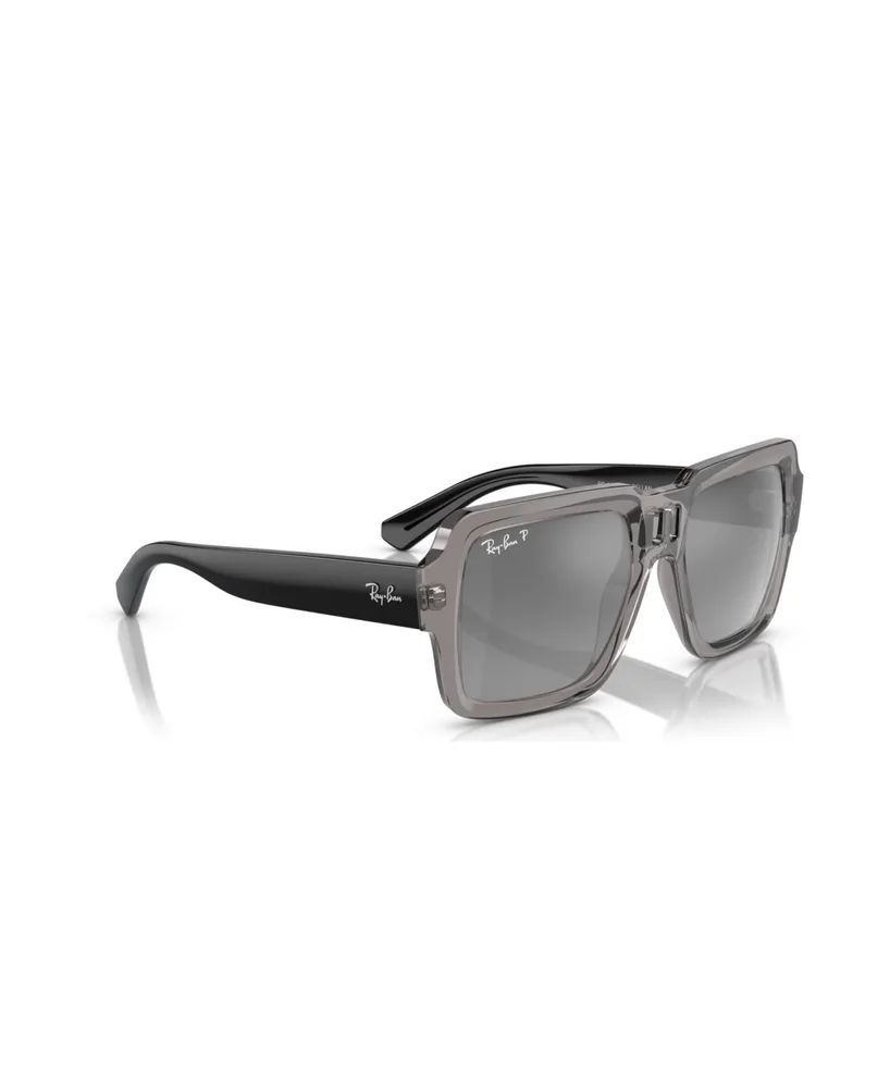 Ray-Ban Unisex Magellan Polarized Sunglasses, Mirror Gradient RB4408