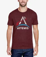 La Pop Art Men's Nasa Artemis Logo Premium Blend Word T-shirt