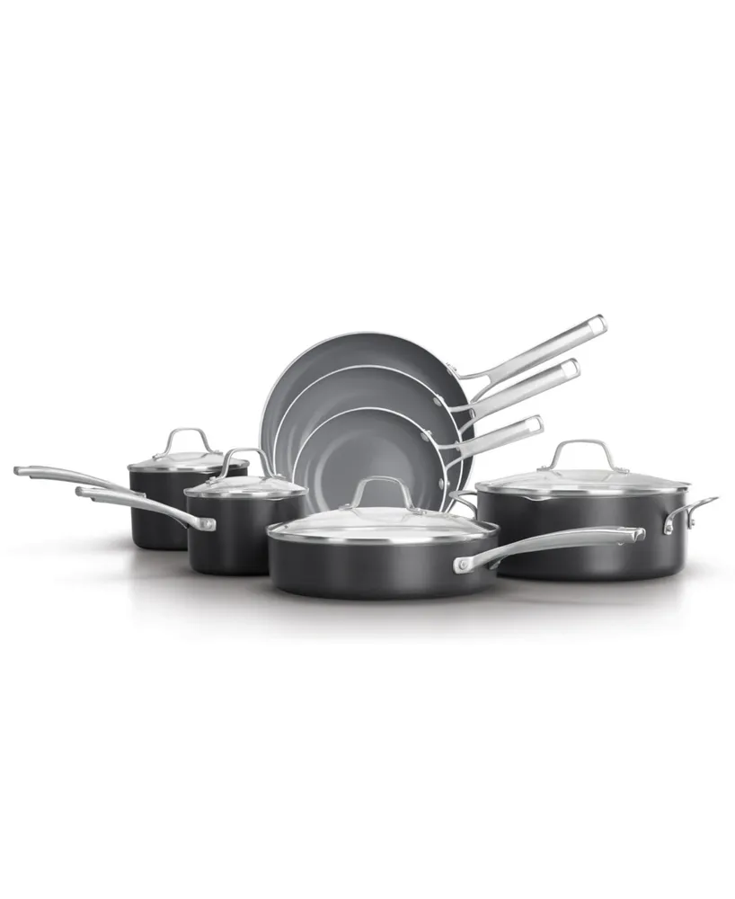 Calphalon Classic Stainless Steel Cookware, Fry Pan, 2-piece