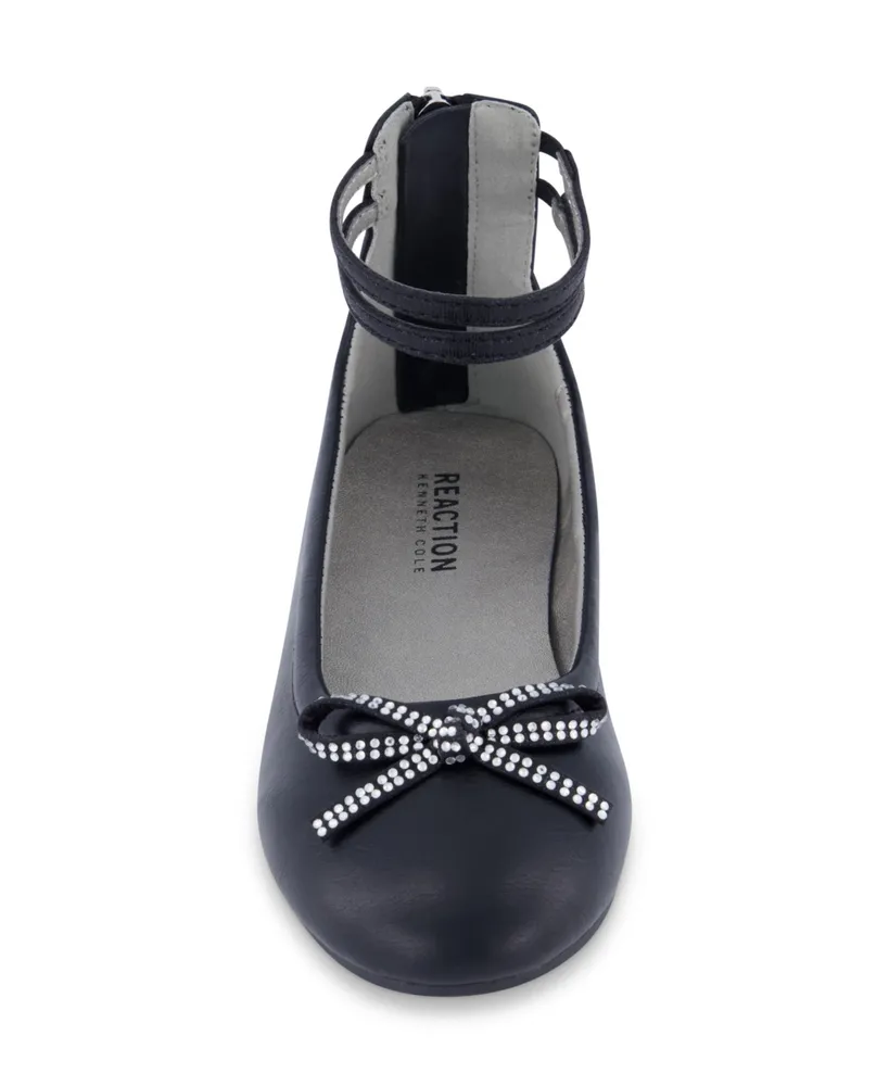 Kenneth Cole New York Big Girls Daisy Luv Ballet Flat Shoes