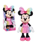 Disney Junior Minnie Mouse Sparkle & Sing Minnie Mouse, 13" Plush with Lights and Sounds