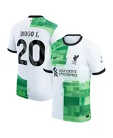 Men's Nike Diogo Jota White Liverpool 2023/24 Away Replica Player Jersey