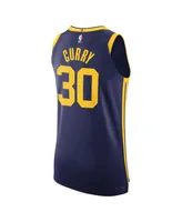 Men's Jordan Stephen Curry Royal Golden State Warriors Authentic Player Jersey - Statement Edition