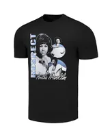 Men's Black Aretha Franklin Find Out What It Means To Me T-shirt