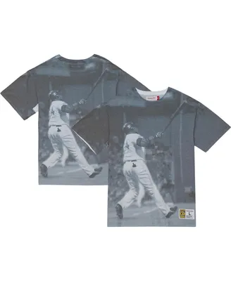 Men's Mitchell & Ness David Ortiz Boston Red Sox Cooperstown Collection Highlight Sublimated Player Graphic T-shirt