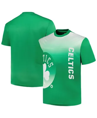 Men's Kelly Green Boston Celtics Big and Tall Sublimated T-shirt