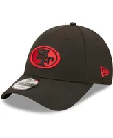 Men's New Era Black San Francisco 49ers The League 9FORTY Adjustable Hat