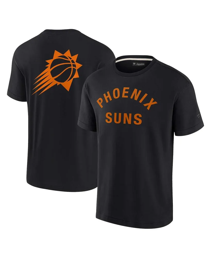 Men's and Women's Fanatics Signature Black Phoenix Suns Super Soft T-shirt