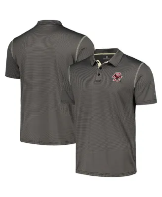 Men's Colosseum Gray Boston College Eagles Cameron Polo Shirt