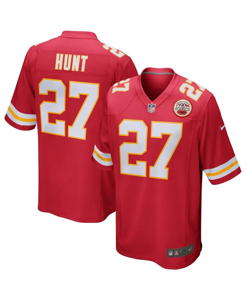 Men's Kansas City Chiefs Kareem Hunt Nike Red Color Rush Legend Player Jersey