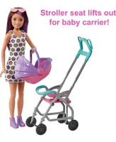 Barbie Skipper Babysitters, Inc. Doll and Stroller Playset - Multi