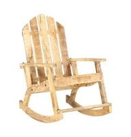 vidaXL Garden Rocking Chair Solid Mango Wood