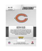 Justin Fields Chicago Bears Parallel Panini America Instant Nfl Week 5 First Touchdown Pass Single Rookie Trading Card - Limited Edition of 99