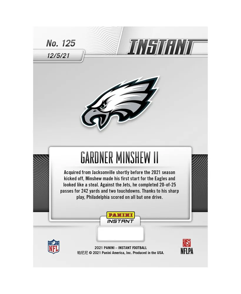 Gardner Minshew Ii Philadelphia Eagles Parallel Panini America Instant Nfl Week 13 'Minshew Mania' Sparks Philly Single Trading Card
