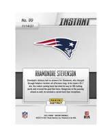 Rhamondre Stevenson New England Patriots Parallel Panini America Instant Nfl Week 10 2-Touchdowns and 100-Yards Single Rookie Trading Card