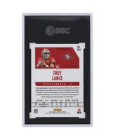 Trey Lance San Francisco 49ers 2021 Panini America Phoenix Fire Burst #103 Sgc Authenticated Rookie Card