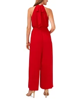 Vince Camuto Women's Halter Tie-Back Wide-Leg Jumpsuit