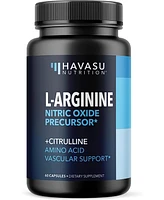 Havasu Nutrition L-Arginine Capsules for Men's Stamina, Endurance & Performance, Havasu Nutrition, 60ct