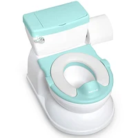 Jool Baby Baby Real Feel Potty - Virtual Flushing & Cheering Sounds, Disposable Liners, & Removable Seat for Independent Use - Unisex