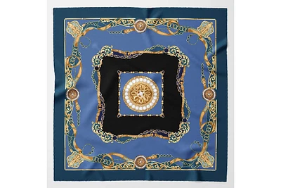 Elizabetta Men's Bernini - Large Silk Pocket Square for Men