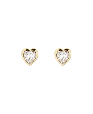 Han: Crystal Heart Earrings For Women