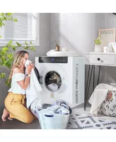 1400W Electric Tumble Compact Laundry Dryer Stainless Steel Tub 8.8lbs /2.6cu.ft