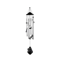 34" Long Chandelier Silhouette-Dragonfly Wind Chime