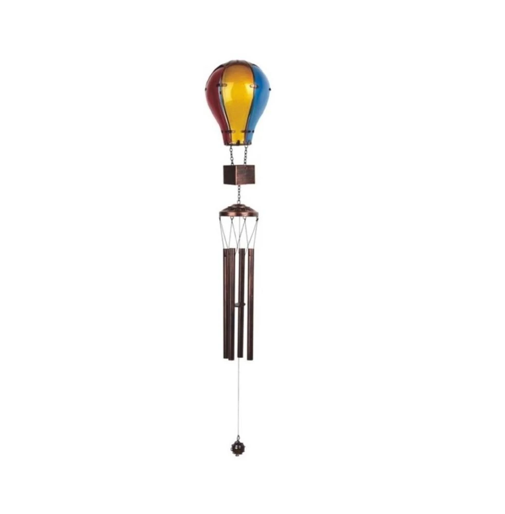 41" Long Color Glass Air Balloon Wind Chime
