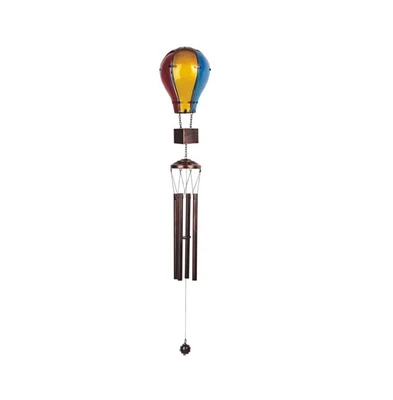 41" Long Color Glass Air Balloon Wind Chime