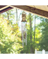 23" Long Maitreya Buddha Round Top Wind Chime