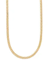 Cuban Link Chain Necklace 22" (7mm) in 14k Gold