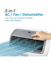 Black & Decker Black+Decker Portable Air Conditioner, 5,000 Btu Sacc/Cec (8,000 Btu Ashrae 128) for Rooms Up To 350 Sq. Ft.