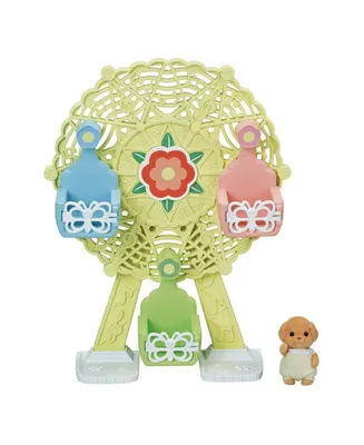Calico Critters Baby Ferris Wheel With Milo Accessory Set