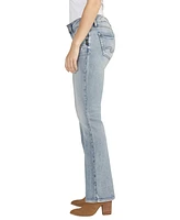 Silver Jeans Co. Women's Britt Low Rise Curvy Fit Slim Bootcut