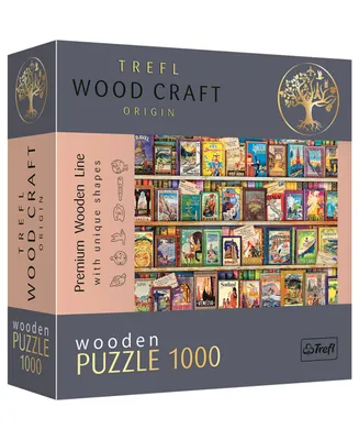 Trefl Wood Craft 1000 Piece Wooden Puzzle - World Travel Guides
