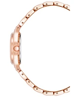 Anne Klein Women's Quartz Rose Gold-Tone Alloy Bracelet Watch, 26mm