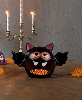 Mr. Halloween 9" Motion Activated Ceramic Bat Candy Bowl