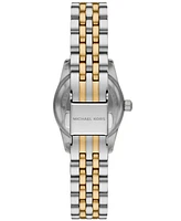 Michael Kors Women's Lexington Three-Hand Two-Tone Stainless Steel Watch 26mm