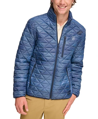 Bass Outdoor Men's Delta Diamond Quilted Packable Puffer Jacket