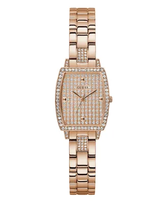 Guess Women's Analog Rose Gold-Tone Stainless Steel Watch 25mm - Rose Gold