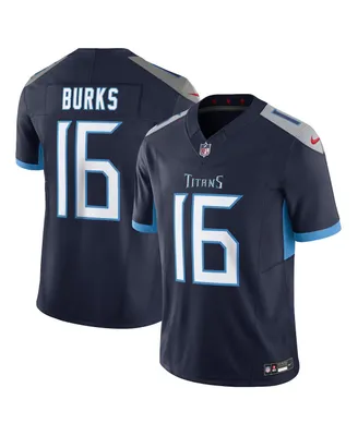 Men's Nike Treylon Burks Navy Tennessee Titans Vapor F.u.s.e. Limited Jersey