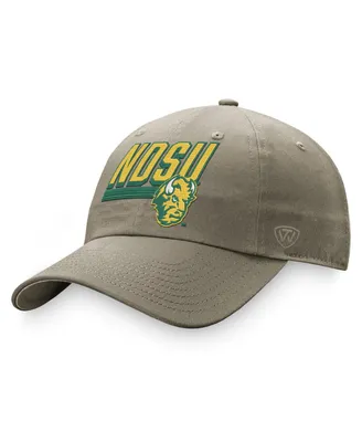 Men's Top of the World Khaki Ndsu Bison Slice Adjustable Hat