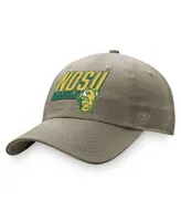 Men's Top of the World Khaki Ndsu Bison Slice Adjustable Hat