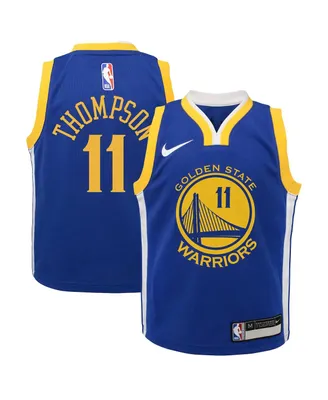 Toddler Boys and Girls Nike Klay Thompson Royal Golden State Warriors Swingman Player Jersey - Icon Edition