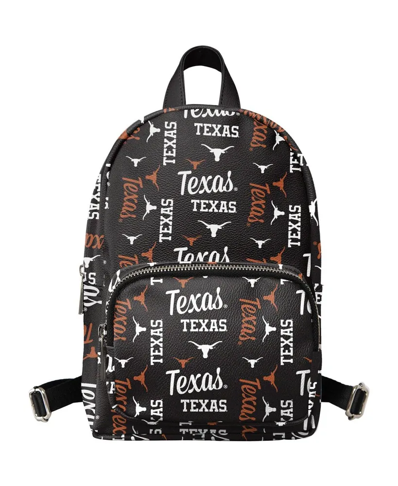 Youth Boys and Girls Foco Black Texas Longhorns Repeat Brooklyn Mini Backpack