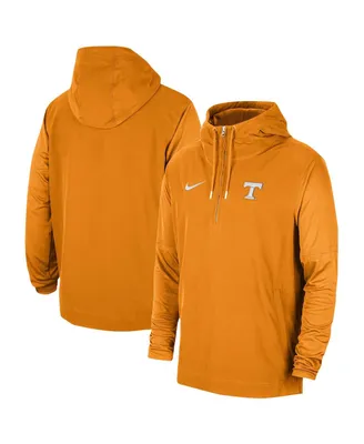 Men's Nike Tennessee Orange Volunteers 2023 Coach Half-Zip Hooded Jacket